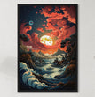 Moonlit Majesty | Canvas of Enchanted Skies and Earthly Beauty