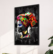 Portrait of Courage | Canvas Capturing Empowered Woman