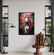 Majestic Spray Paint Lion Canvas | Vibrant Regal Perfection Ready To Hang