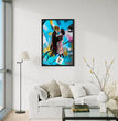 Pop Art Blossoming Love Canvas | A Blooming Kiss Of Affection Ready To Hang