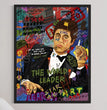Scarface Tony Montana Canvas | Graffiti-Infused Pop Street Art Masterpiece Ready To Hang